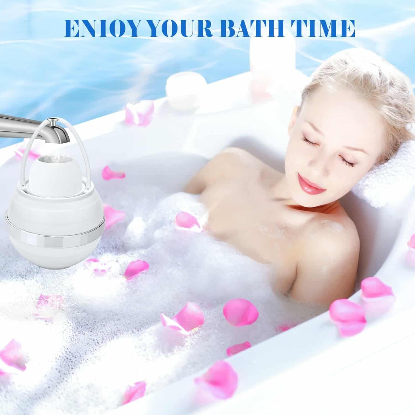 BuyThoria Bath Water Filter for Healthy Skin & Hair